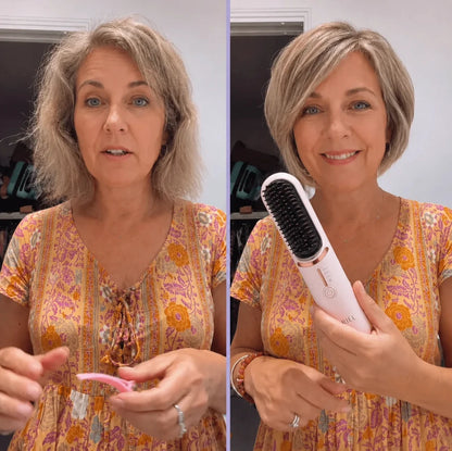 ShortHair Pro – Cepillo Térmico para Cabello Corto y Fino