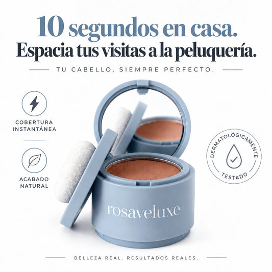 Polvo Capilar 3 en 1: Canas, Raíces y Densidad al Instante