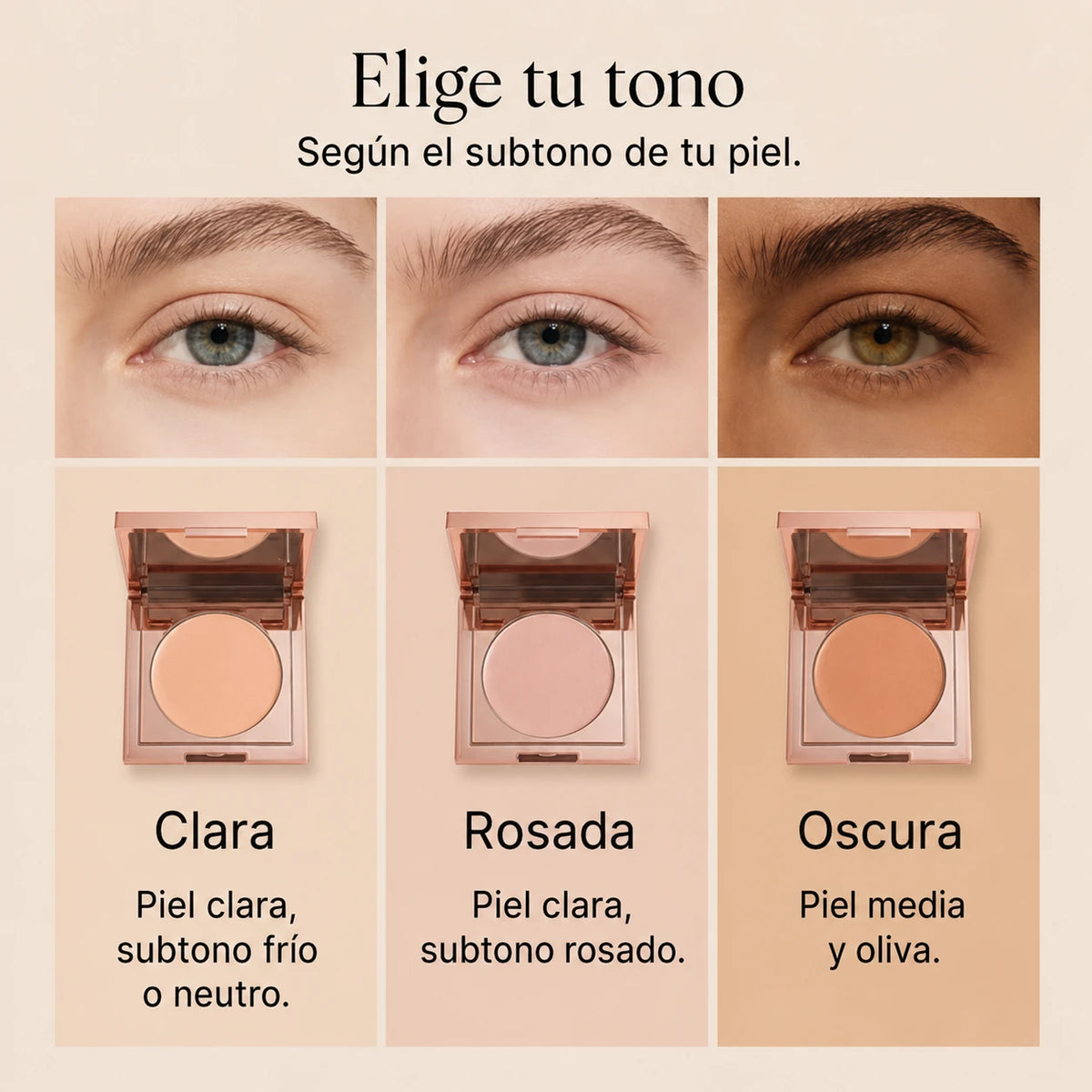 RosaVeluxe® EyePerfect CC – Corrector de Ojeras