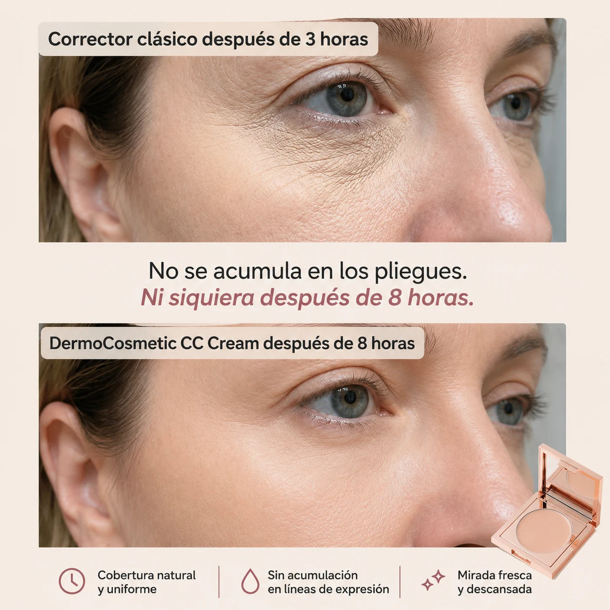 RosaVeluxe® EyePerfect CC – Corrector de Ojeras