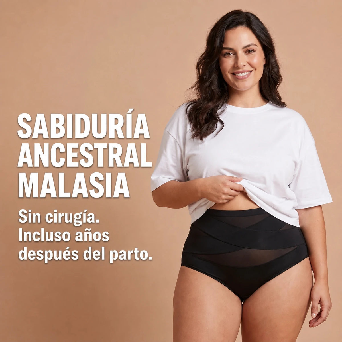 RosaVeluxe® — Braga Moldeadora Postparto 360°