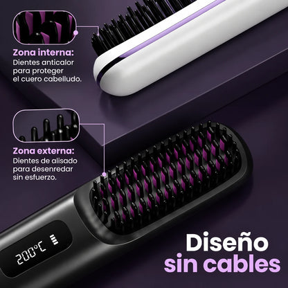 ShortHair Pro – Cepillo Térmico para Cabello Corto y Fino