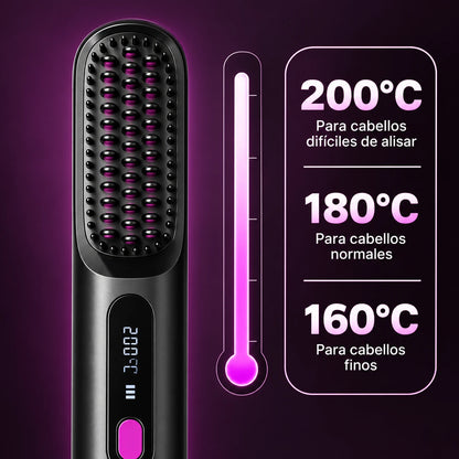 ShortHair Pro – Cepillo Térmico para Cabello Corto y Fino