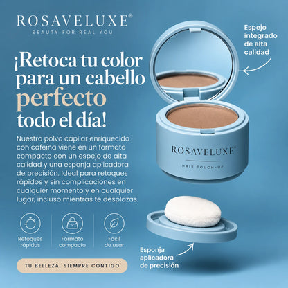 Polvo Capilar 3 en 1: Canas, Raíces y Densidad al Instante