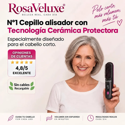 ShortHair Pro – Cepillo Térmico para Cabello Corto y Fino