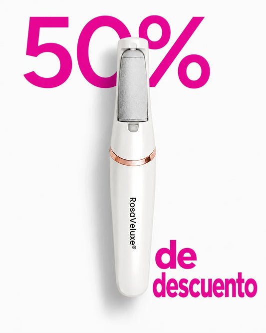 RosaVeluxe® Silk 3 Pro – Lima Eléctrica para Pies