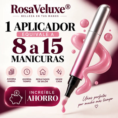 RosaVeluxe® – Aplicador de gel para uñas