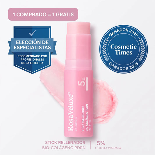 RosaVeluxe® — Stick Rellenador Bio-Colágeno Lifting
