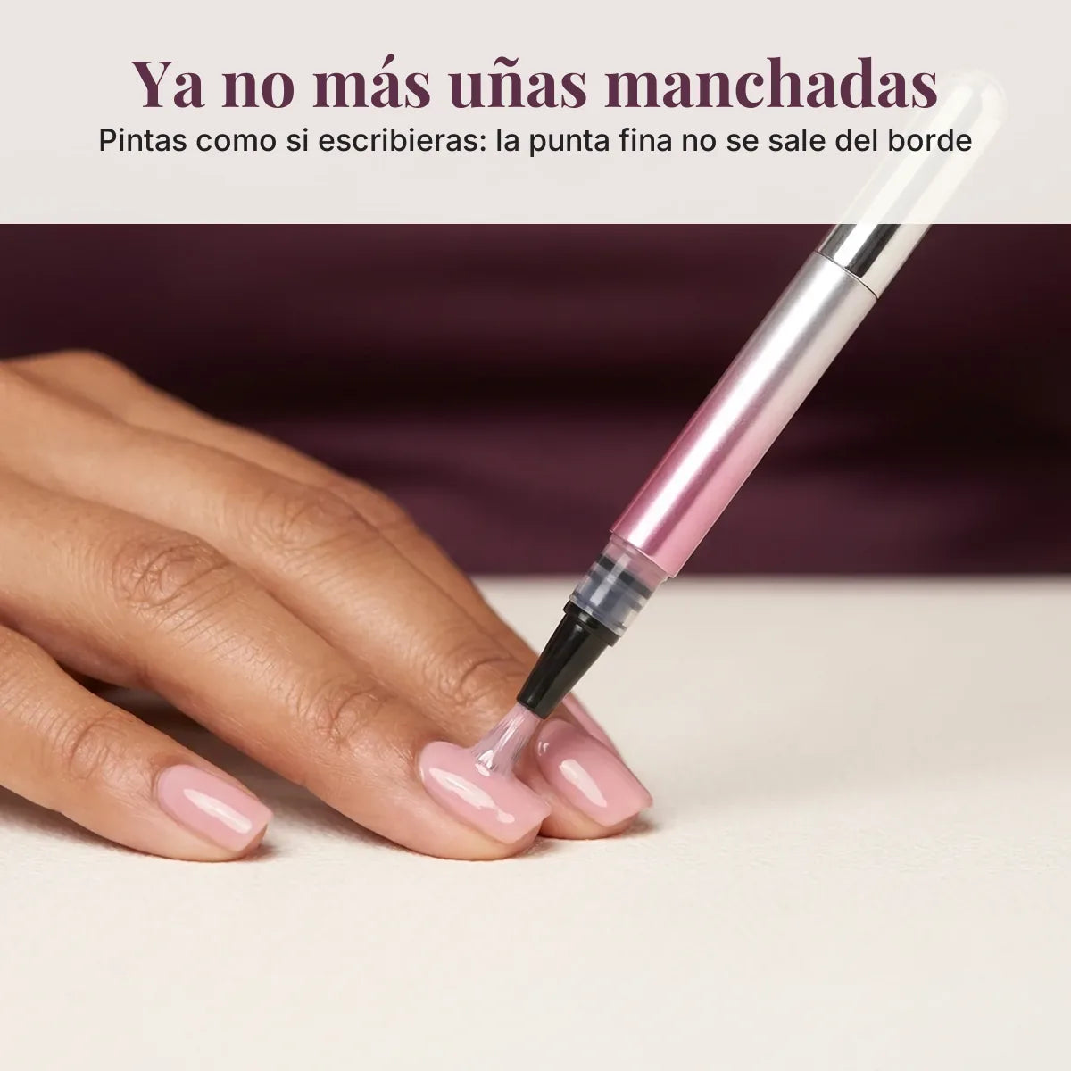 Pluma de Gel RosaVeluxe