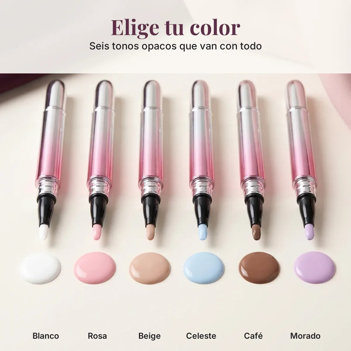 Pluma de Gel RosaVeluxe